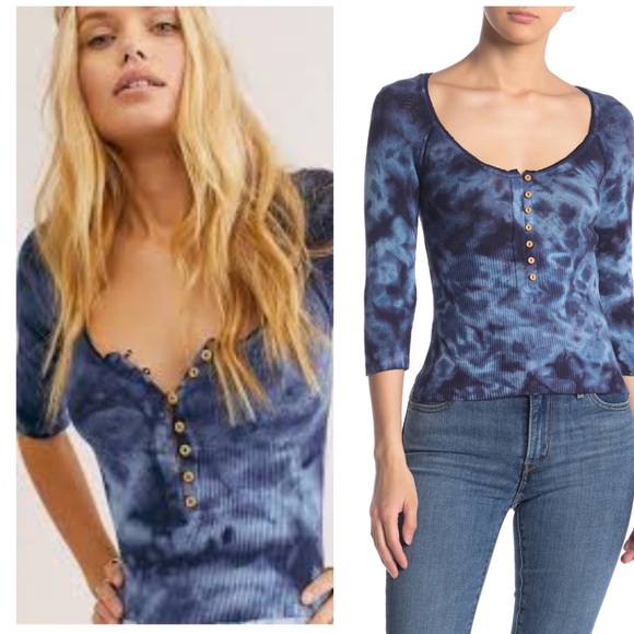 Free People Tops - FREE PEOPLE RORY HENLEY TOP